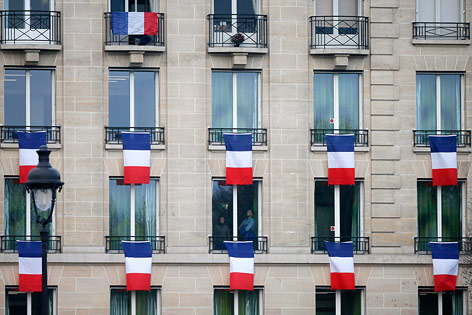 © APA/EPA/Ian Langsdon Gedenkfeiern in Paris