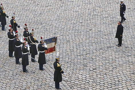 © APA/AP/Francois Mori Gedenkfeiern in Paris
