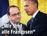 Frankreichs Präsident Francois Hollande und US-Präsident Barack Obama