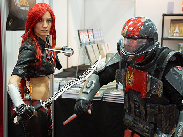 © ORF.at/Florian Bock Verkleidete Menschen auf der Vienna Comic Con