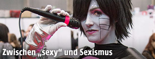 Verkleidete Frau auf der Vienna Comic Con