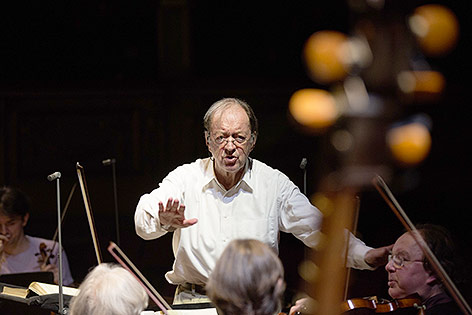 © APA/Herwig Prammer/Theater an der Wien Nikolaus Harnoncourt dirigiert das Concentus Musicus
