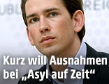 Integrationsminister Sebastian Kurz