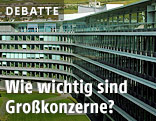 Firmenzentrale mit Glasfassade
