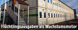 Container f&uuml;r Fl&uuml;chtlinge
