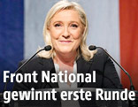 Die Parteichefin der Front National, Marine Le Pen
