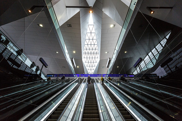 © ORF.at/Christian Öser Moderne Architektur am Wiener Hauptbahnhof