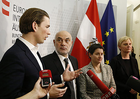 Außenminister Sebastian Kurz