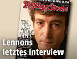 Cover des Magazins Rolling Stone mit einem Foto von John Lennon