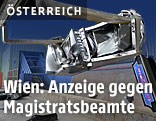 Gl&uuml;cksspielautomat wird zerst&ouml;rt