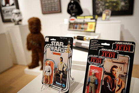 © AP/Seth Wenig Star-Wars-Spielzeug bei Sotheby's