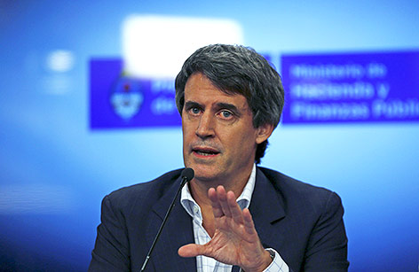 © Reuters/Marcos Brindicci Der argentinische Finanzminister Alfonso Prat-Gay
