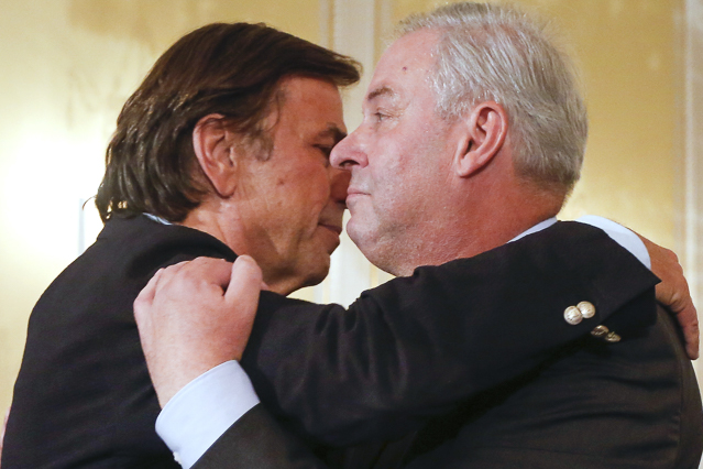 © APA/Erwin Scheriau Franz Voves und Hermann Schützenhöfer