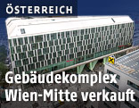 Vogelperspektive vom Einkaufszentrum The Mall in Wien Mitte