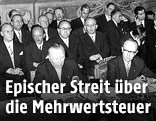 Unterzeichnung der Römischen Verträge 1957 (Gründung der Europäischen Wirtschaftsgemeinschaft)