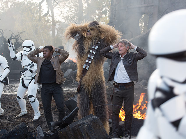 © Walt Disney Pictures Filmszene aus "Star Wars VII"