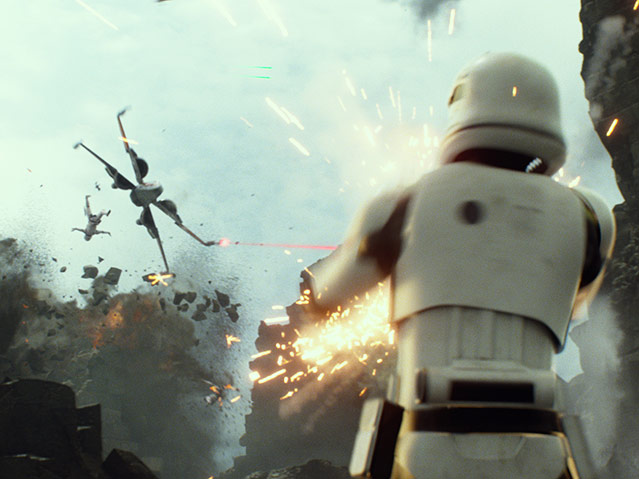© Walt Disney Pictures Filmszene aus "Star Wars VII"