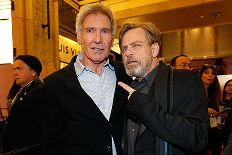 © Reuters/Mario Anzuoni Harrison Ford und Mark Hamill