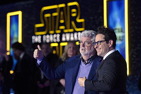 © Reuters/Kevork Djansezian George Lucas und J.J. Abrams