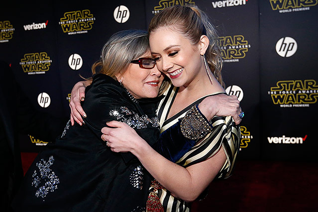 © Reuters/Mario Anzuoni Carrie Fisher und Billie Lourd
