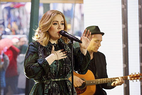 Britische Sängerin Adele