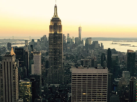 © ORF.at/Gerald Heidegger Manhattan in der Dämmerung