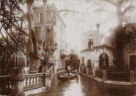 © Wien Museum K. Kriwanek, Erinnerungen an Venedig in Wien, 1890