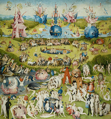 © Public Domain Ausschnitt aus The Garden of Earthly Delights von Hieronymus Bosch