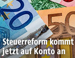 Geldscheine im Wert von 70 Euro