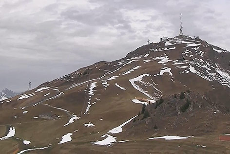© Feratel Wenig Schnee am Hornköpfl in Kitzbühel