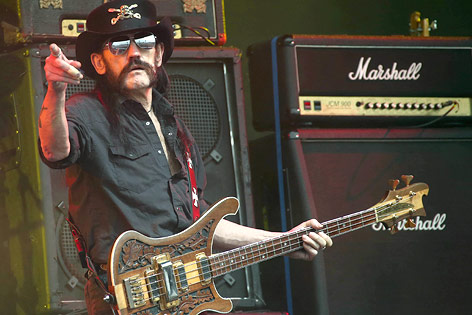 Motorhead-Bassist Lemmy Kilmister