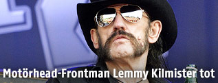 Mot&ouml;rhead-Frontmann Lemmy Kilmister