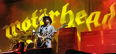 Motörhead-Lemmy Kilmister auf dem Nova Rock 2015