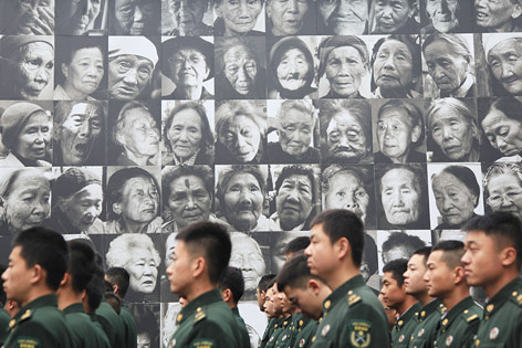 © AP/Liu jianhua Ausstellung zum Thema der Sexslavinnen in China