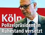 K&ouml;lner Polizeipr&auml;sident Wolfgang Albers