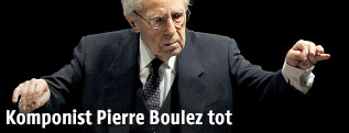 Komponist Pierre Boulez