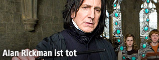 Alan Rickman in der Rolle des Severus Snape