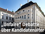 Präsidentschaftskanzlei an der Wiener Hofburg