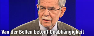 Bundespräsidentschaftskandidat Alexander Van der Bellen