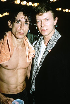 © AP/MediaPunch/RTNBusacca Archivbild von Iggy Pop und David Bowie aus den frühen 80er-Jahren