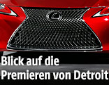 Mercedes bei der Autoshow in Detroit