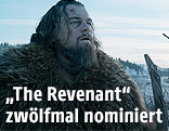Szene aus dem Film "The Revenant" mit Leonardo DiCaprio