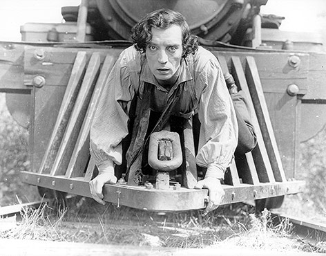 © picturedesk.com/UNITED ARTISTS/Mary Evans Buster Keaton in dem Film "The General", 1927