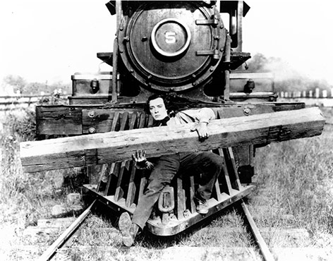 © picturedesk.com/UNITED ARTISTS/Mary Evans Buster Keaton in dem Film "The General", 1927