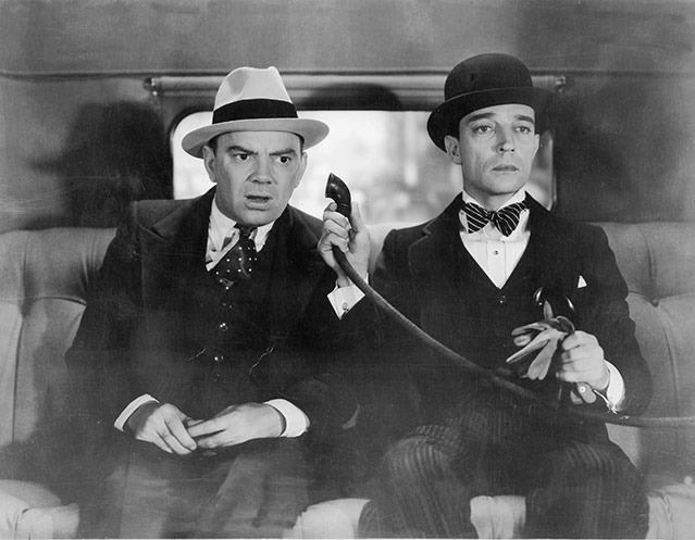 Buster Keaton in dem Film "Sidewalks of New York", 1931
