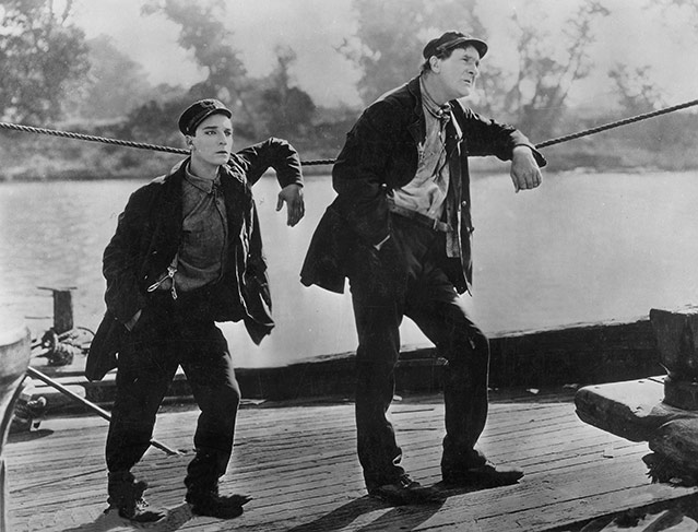 Buster Keaton in dem Film "The Boat", 1928
