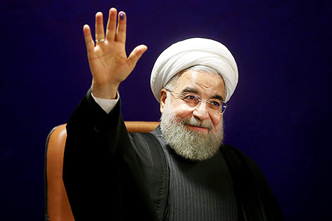 © APA/AP/Ebrahim Noroozi Hassan Rouhani