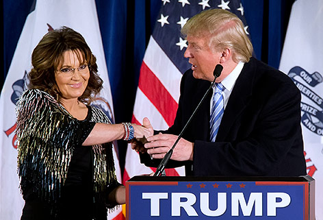 Sarah Palin und Donald Trump