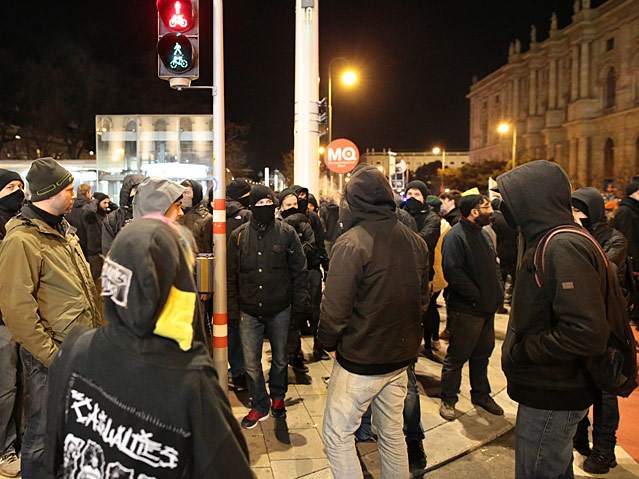 Demonstrationen gegen den rechten Akademikerball