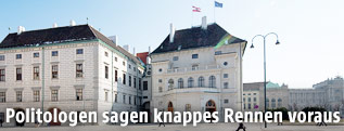 Die Pr&auml;sidentschaftskanzlei bei der Hofburg